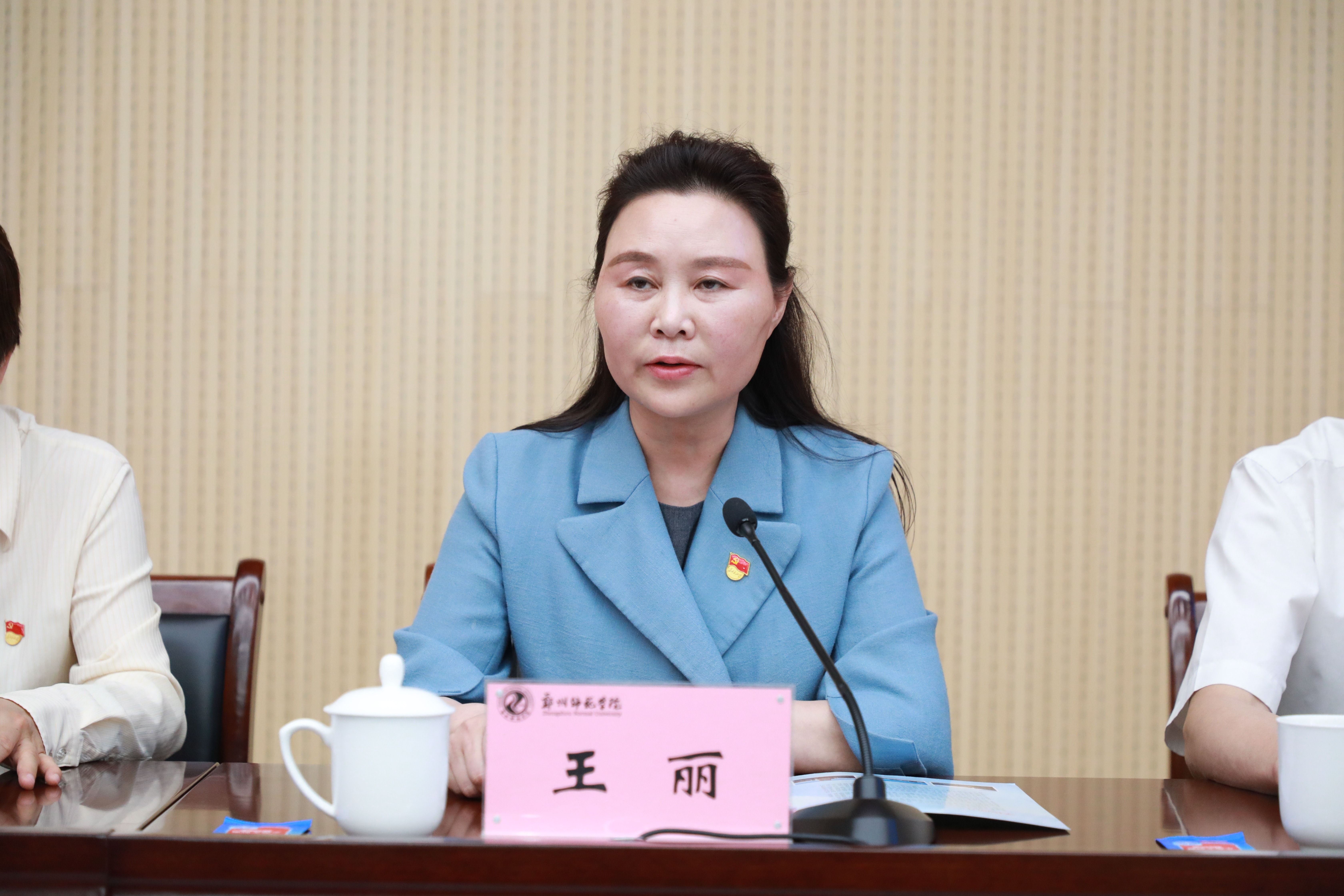 郑州市委统战部常务副部长王丽讲话.JPG 郑州市委统战部常务副部长王丽讲话.JPG